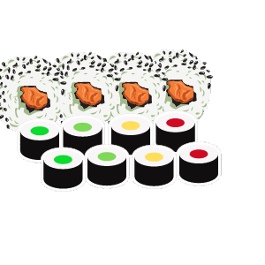 703. Cali Maki Mix