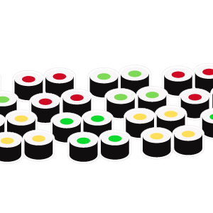 704. Veggie Maki Mix L